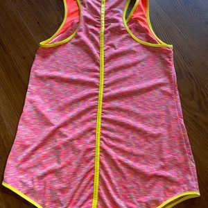 Tangerine Workout Tank Top